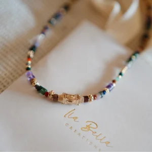 Collier Indien Uma – Pierres fines