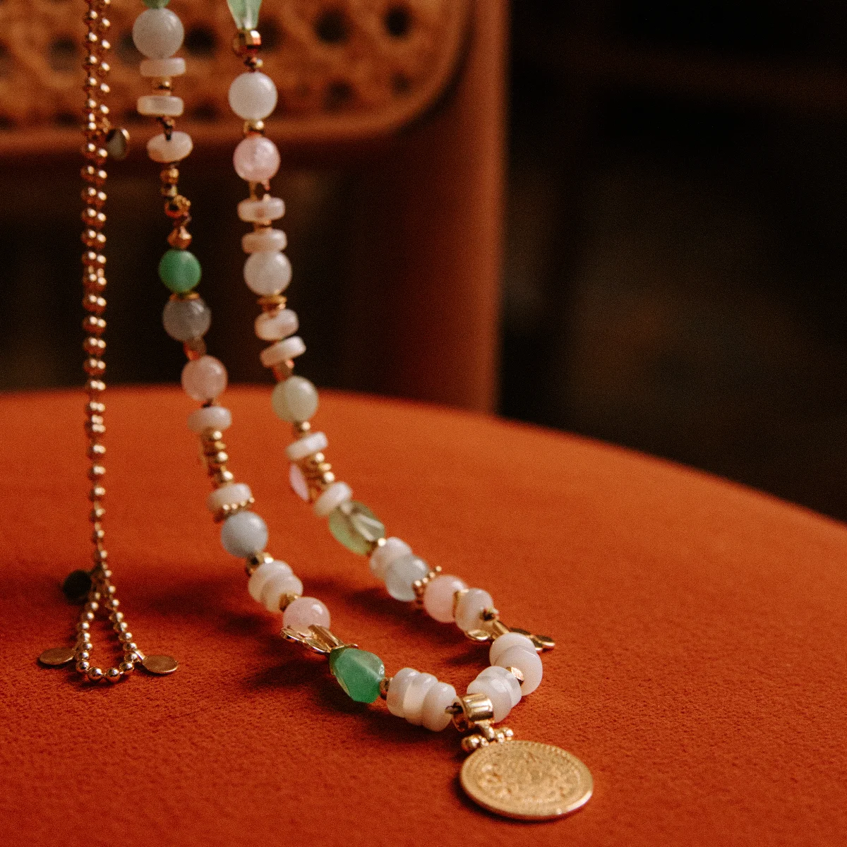 Collier Indien Parvati - Plaqué Or – Image 5