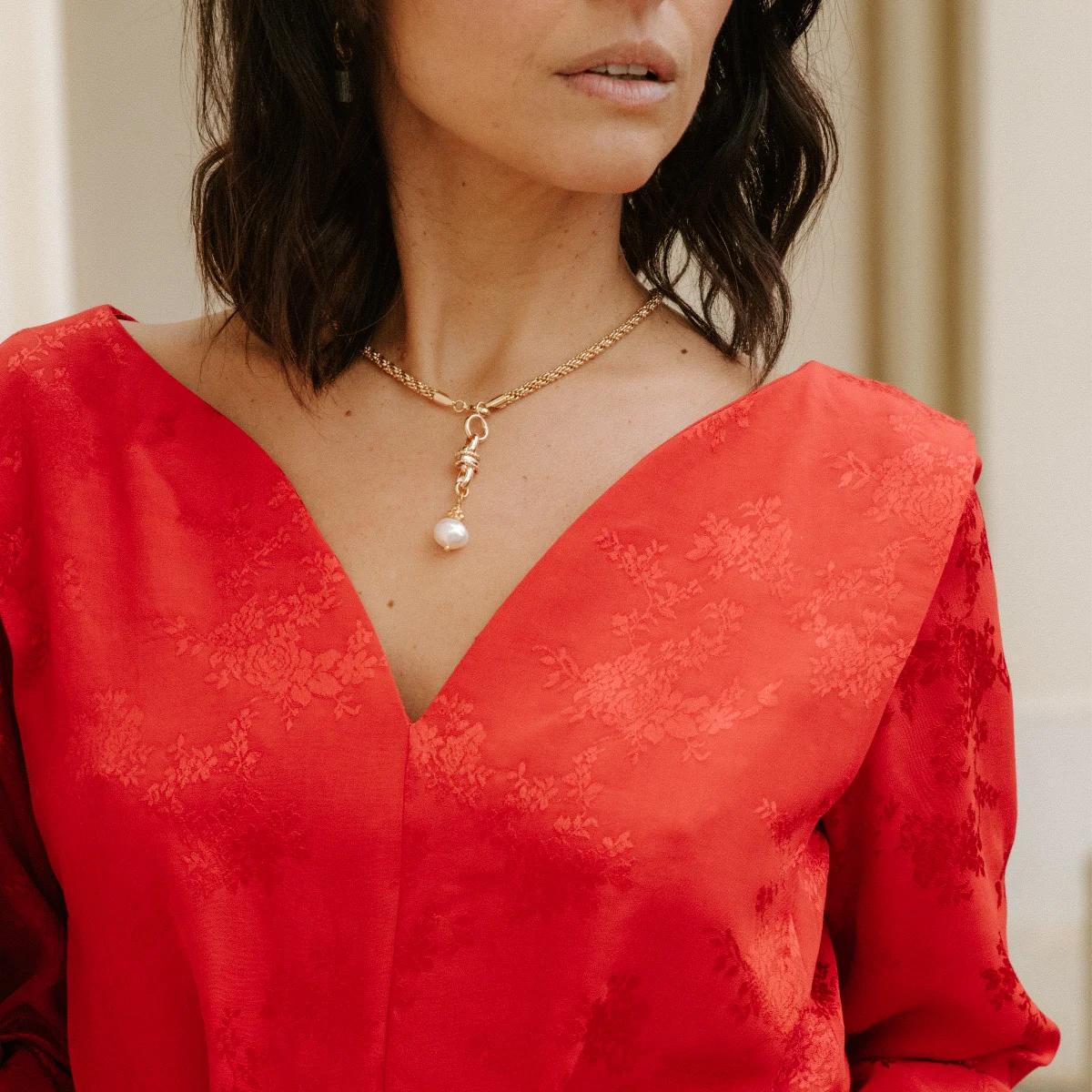 Collier Deva - Perle Nacre – Image 6