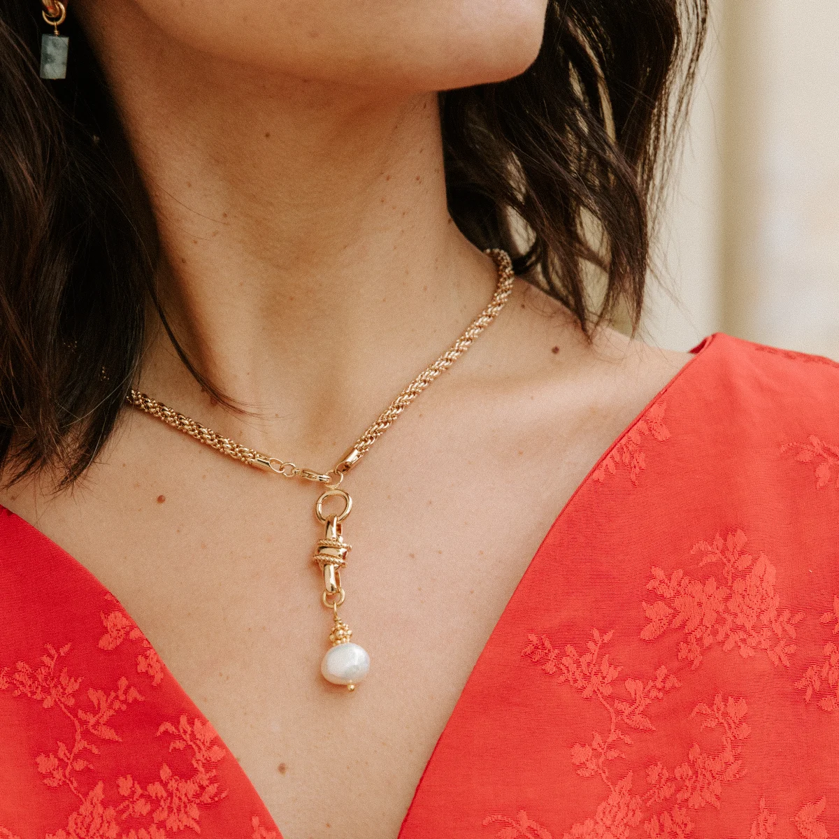 Collier Deva - Perle Nacre – Image 7