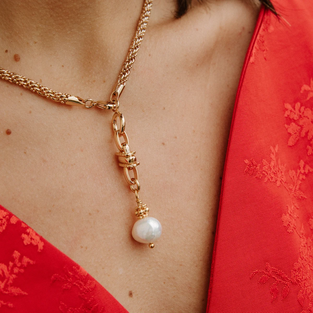 Collier Deva - Perle Nacre – Image 8