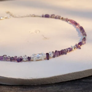 Collier Indien Uma – Améthyste